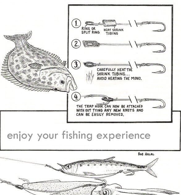 Marine Fishing Marine Fishing Trap Hook Rigs For Halibut Fishing