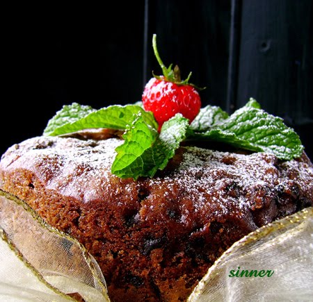 This moist and fruity cake would make a great birthday or wedding cake as 