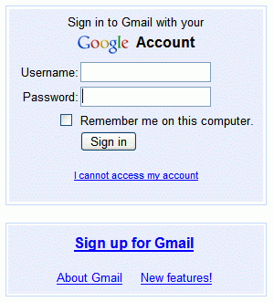 Com up gmail sign Aangepast zakelijk