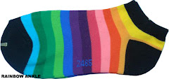 Rainbow Footie Socks