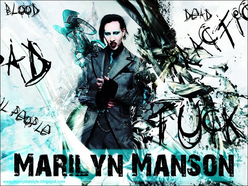 ][Cry$tal $tyle][: Marilyn Manson Wallpaper.