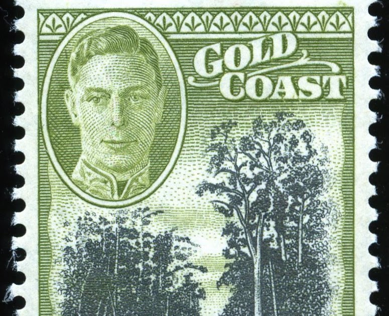 King George VI Postage Stamps: Gold Coast 1948 (1 July)