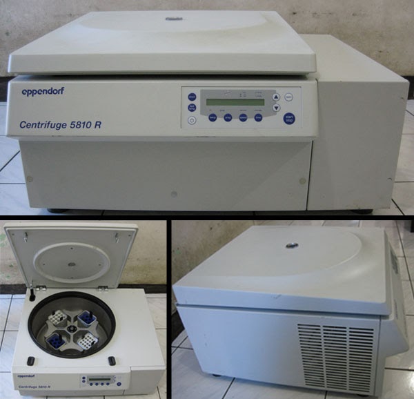 2nd MACHINE Eppendorf Centrifuge 5810R with rotor A462, Germany