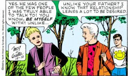 Actually, Mary, I was going to say, 'unlike you.'