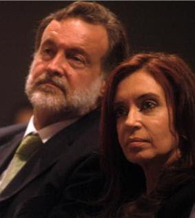 Rafael Bielsa y Cristina Fernández Wilhelm