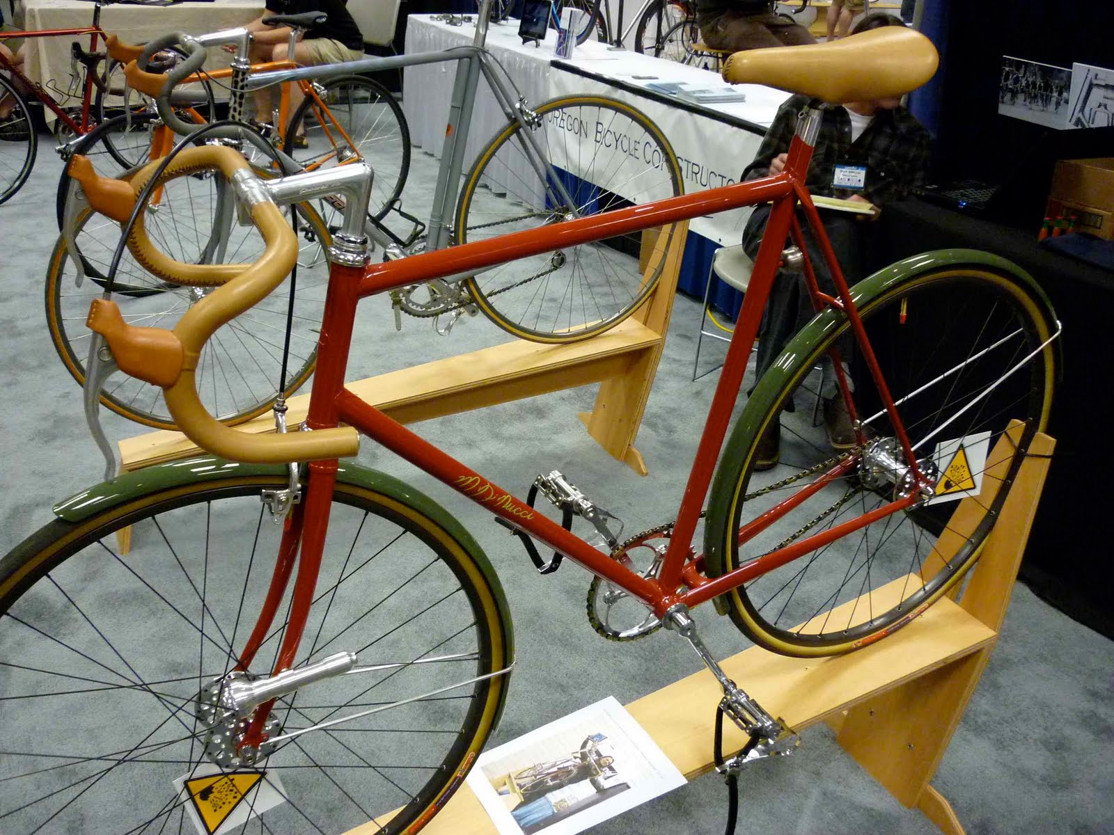 Green Laker San Diego Custom Bicycle Show