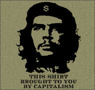Che t-shirt produced under capitalism