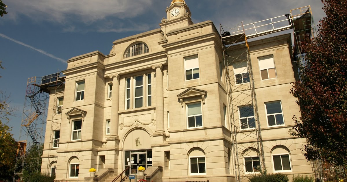 Iowa Courthouses Keokuk County Courthouse in Sigouney