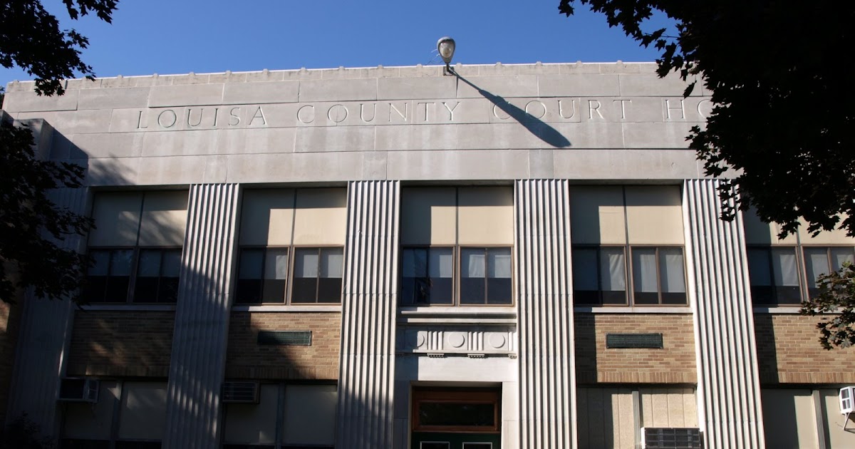 Iowa Courthouses Louisa County Courthouse in Wapello