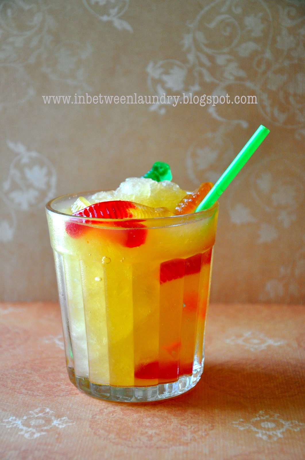 In Between Laundry Gummy Worm Slushy