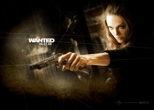 wanted wallpaper. angelina jolie in wanted