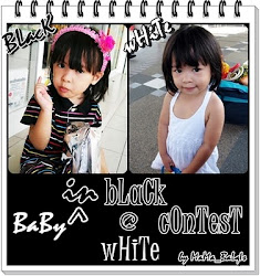 Baby In Black @ White Contest by Mama_Balqis