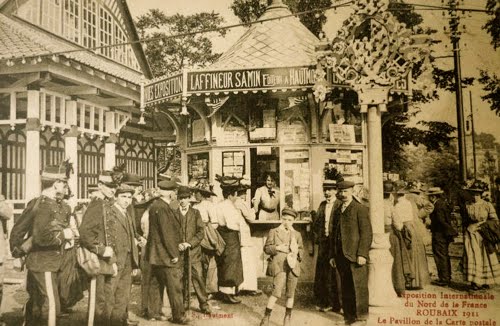 L'éditeur des cartes postales de l'exposition