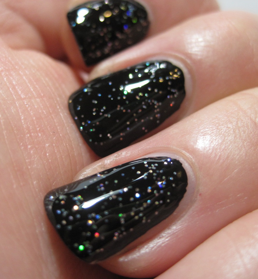 Orly Shine On Crazy Diamond Silver Holo Holographic Glitter Nail