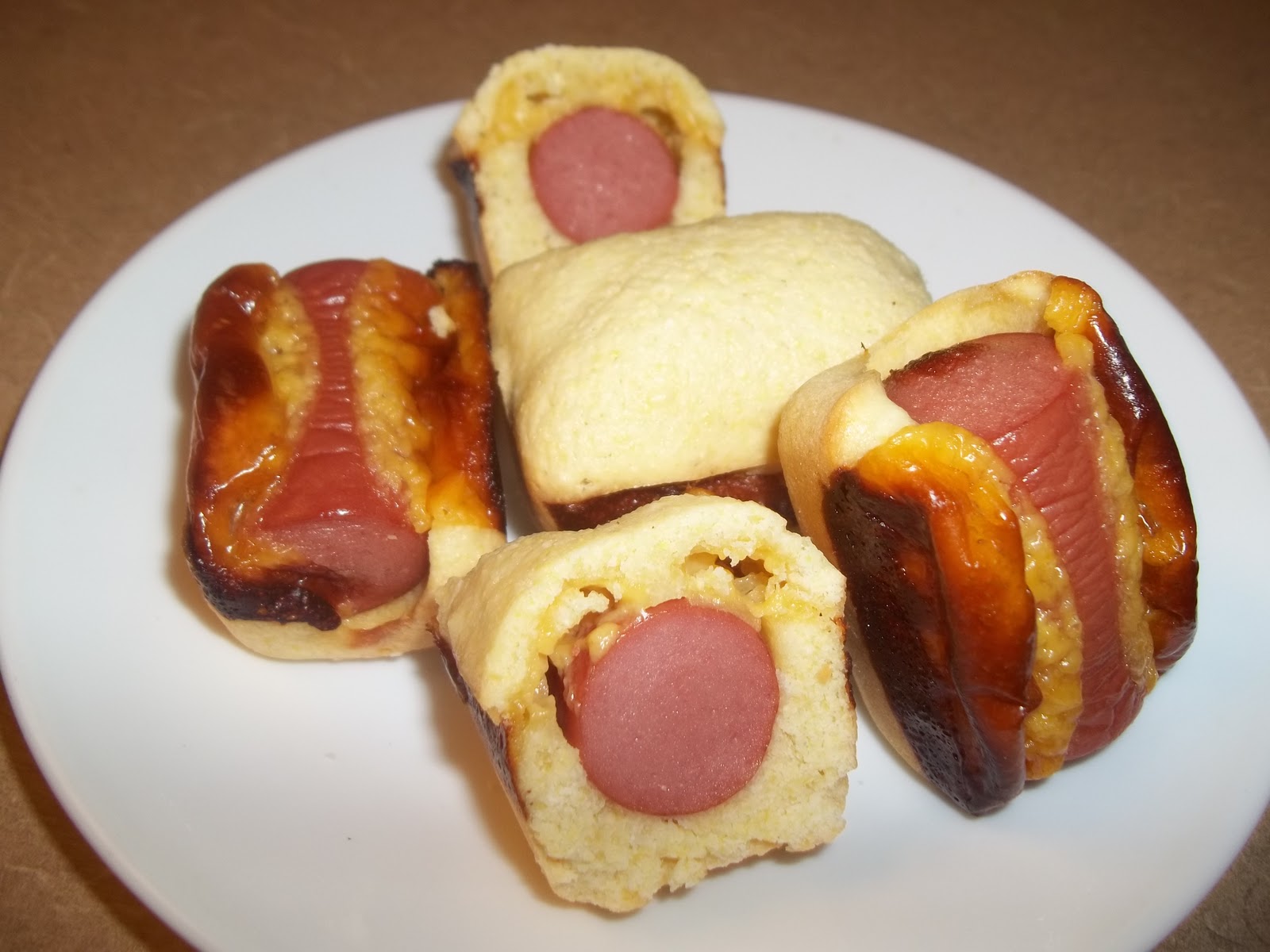 World Class Cooking Mini Corn Dogs (Baked "not fried")
