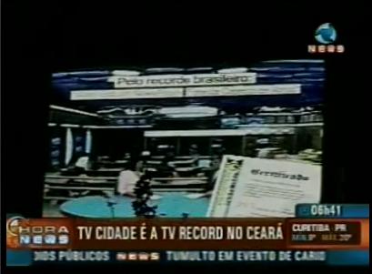 TV Cidade é a TV Record no Ceará