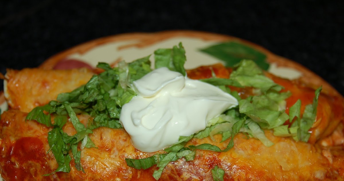 MiMi's Making Meals Chicken and Spinach Enchiladas