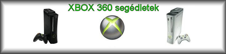 xbox 360 segédletek