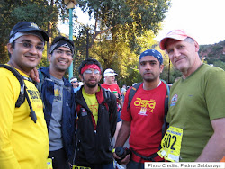 Four Runners and Coach Joe