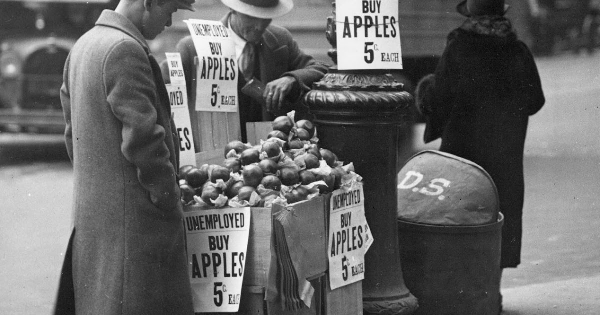 Reading "The Glory and the Dream" Depression Apples