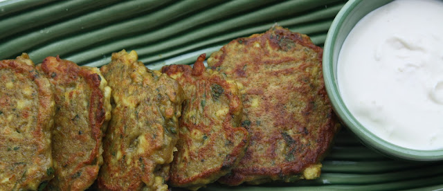 Sparrows Spatulas Ottolenghi S Cauliflower And Cumin Fritters With Lime Yogurt