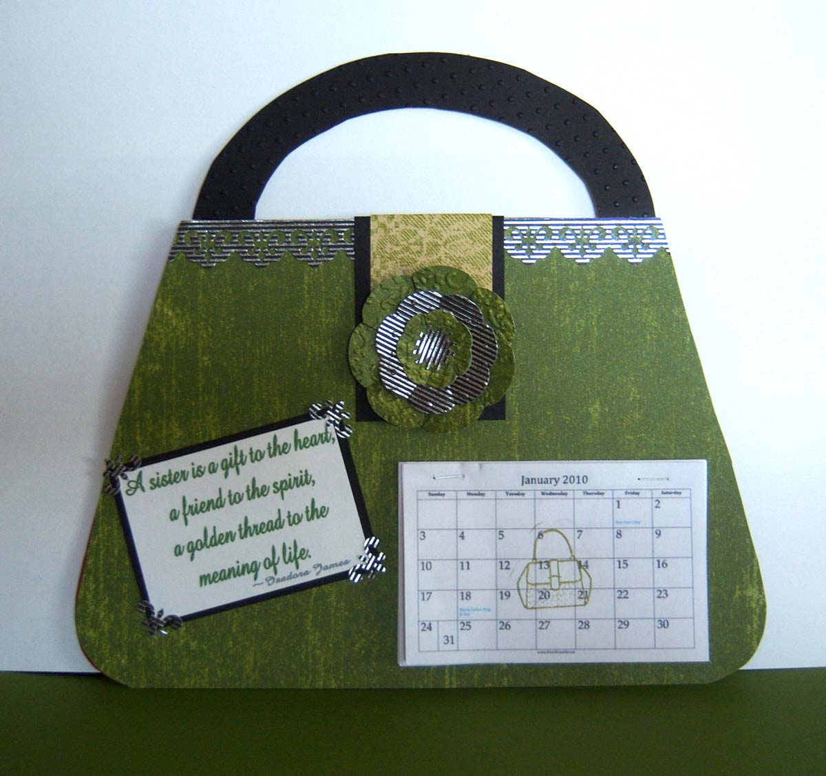 Shoregirl's Creations Recycled Cereal Box Calendars