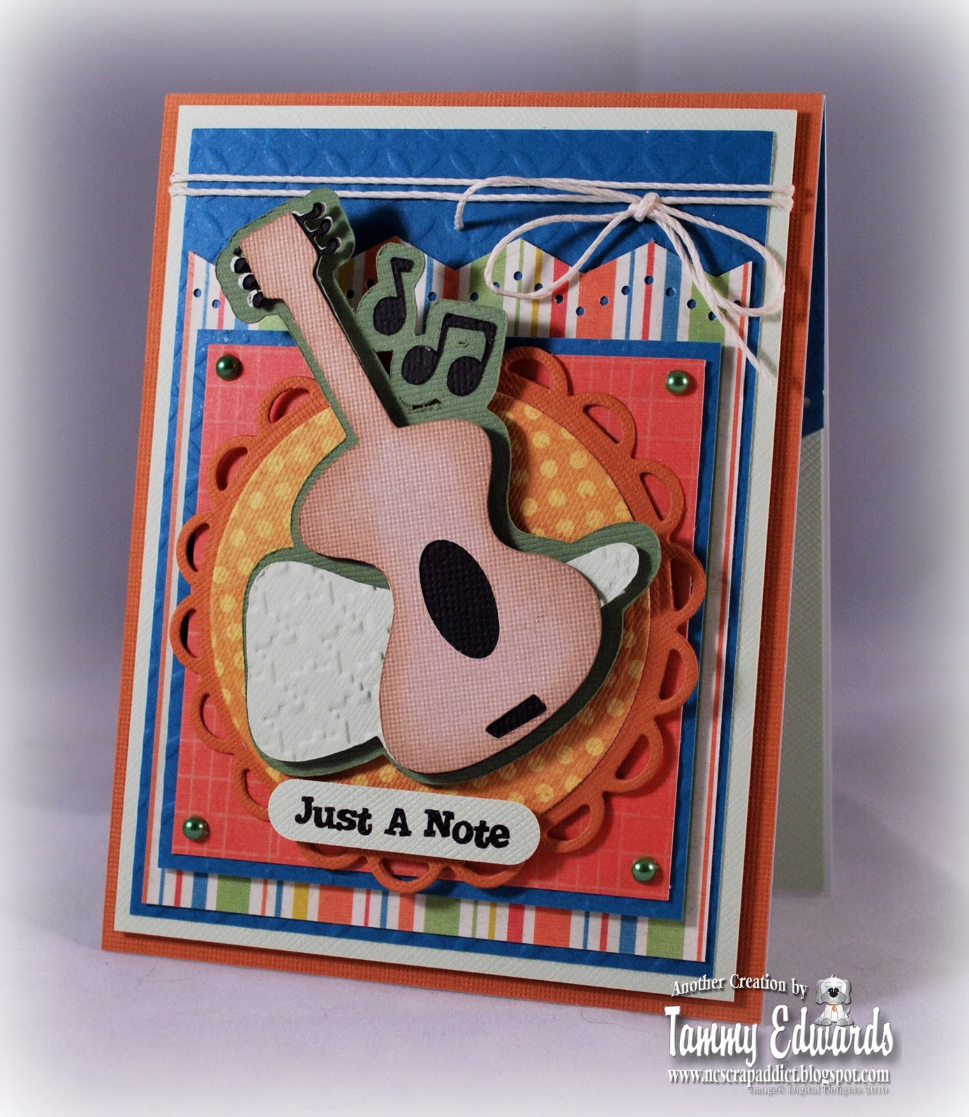 Paper Pastimes of a Scrapbooking Mimi Just a Note