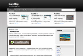 GrayMag blogger template