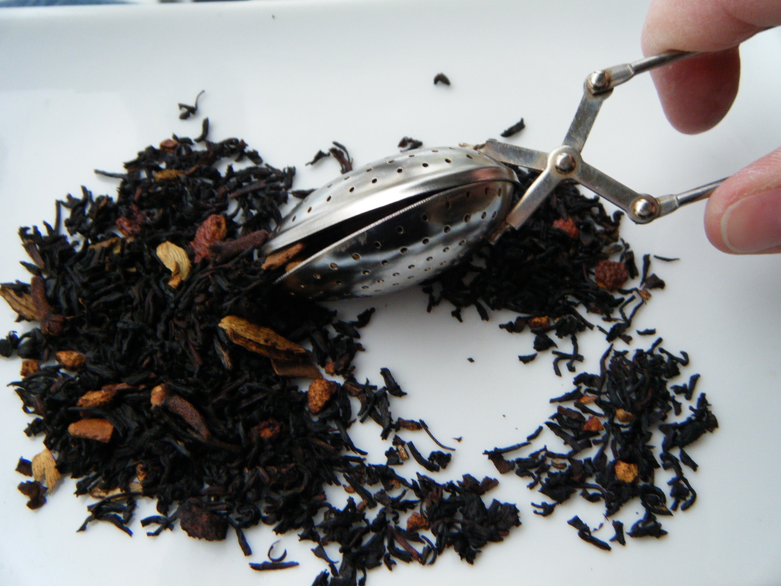 What About Pie Steeping chai tea