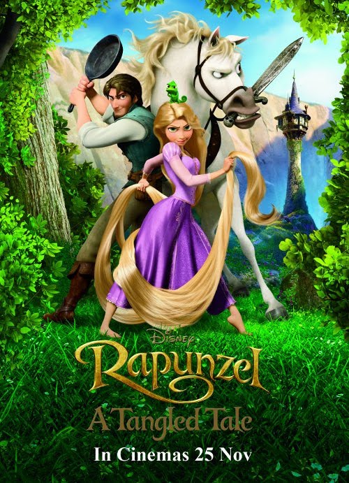 حصريا  Exclusive RAPUNZEL - Hausarrest Trailer Rapunzel+poster