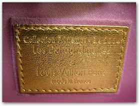 Louis Vuitton Lilac Draped Ostrich Pochette, 2004 Les, Lot #58592
