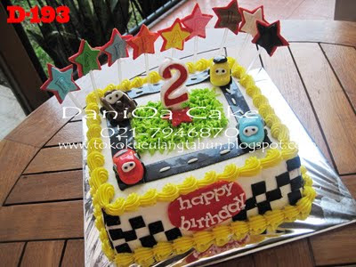 Cars Birthday Cake on Daniqa Cakes   Traditional Snack  Cars Birthday Cake