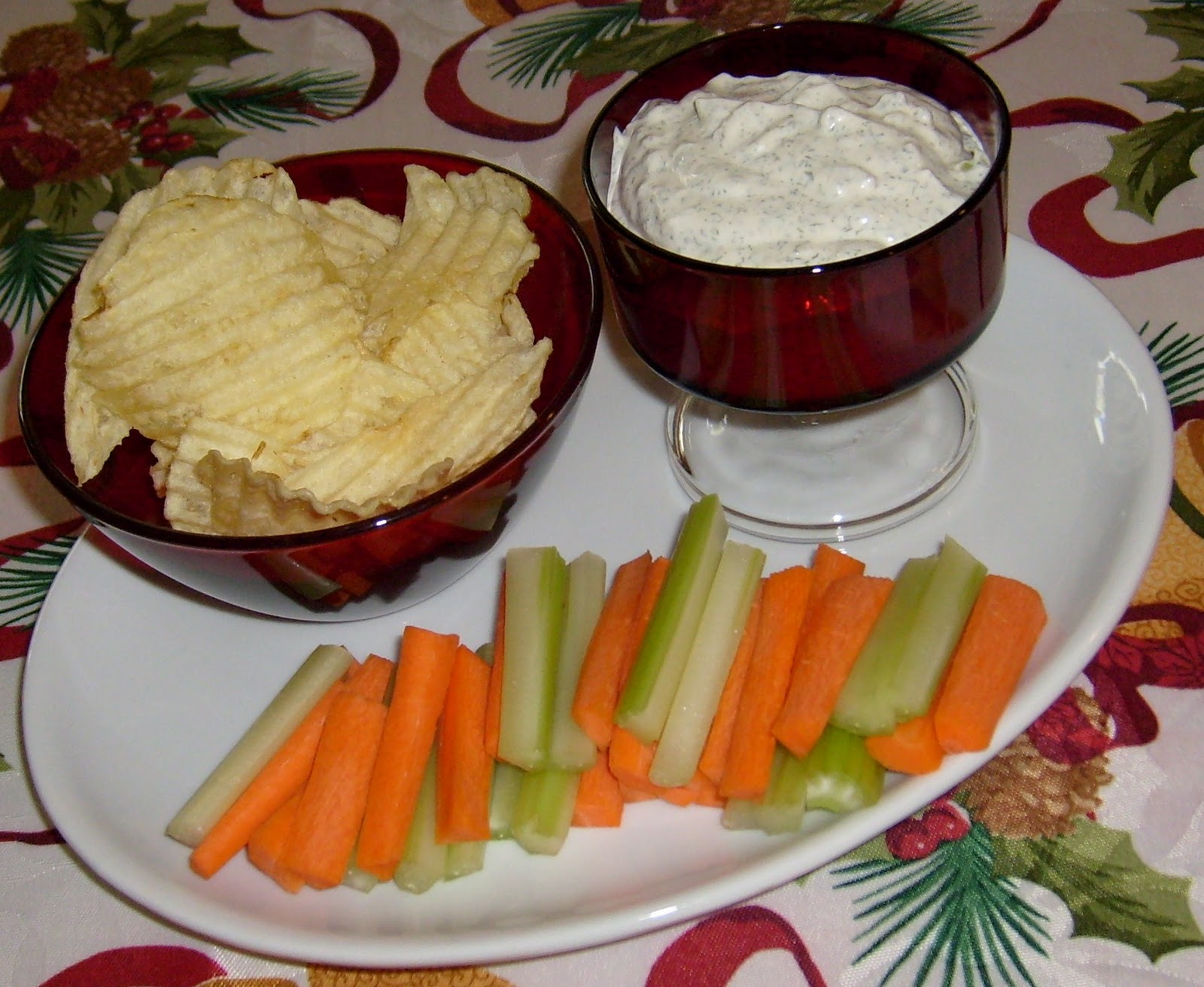 Happier Than A Pig In Mud Dill Dip!