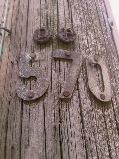 TELEGRAPH POLE NUMBER 570