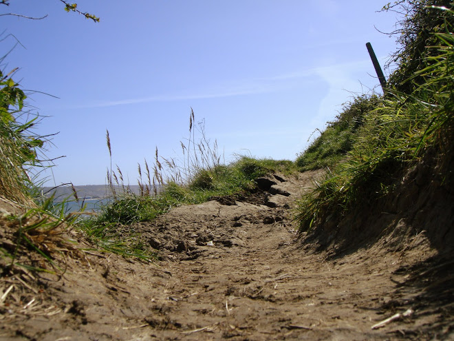 PATH ALONG THE EDGE OF A CLIFF