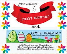 sweet wannur & comel bergaya giveaway