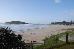 The beach at Mt Maunganui