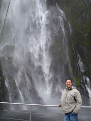 Cory and Stirling Falls - Milford Sound