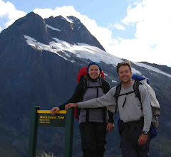 Erin and I atop Mackinnon Pass