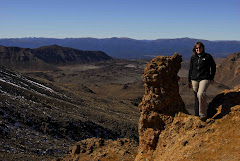 Erin atop the Southern Crater