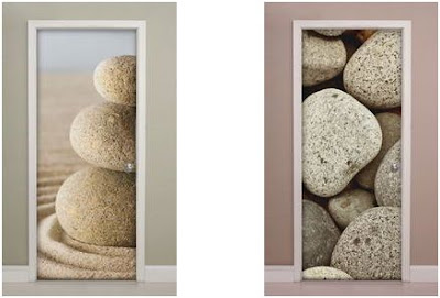 decorar puertas con vinilos adhesivos