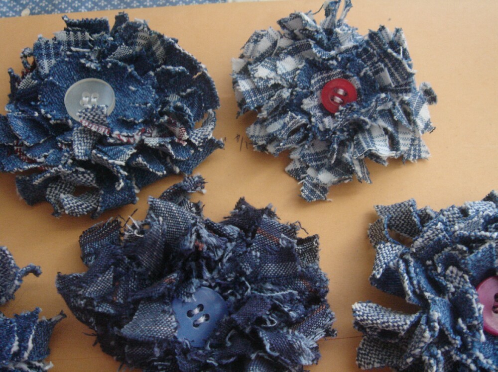 The Prairie Patch How to Make Fabric Flowers