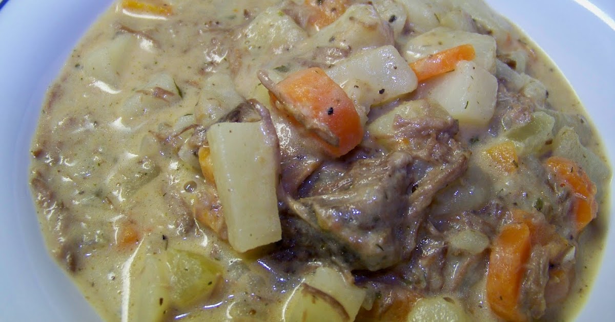 MiMi's Mumblings Creamy Beef Soup