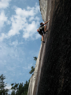 Summer rock in Squamish, B.C.