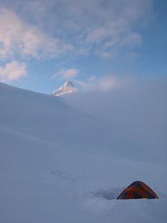 Camp below Mount Shuksan