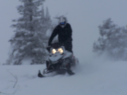 Snowmobiling