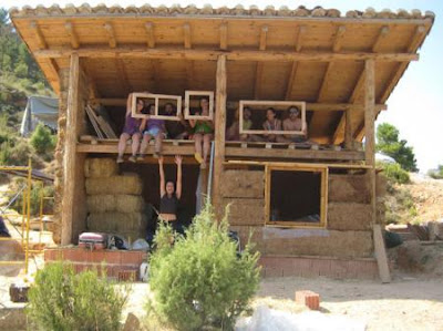 Casa Ecológica: Galerias de fotos de construcción de casas de balas de paja