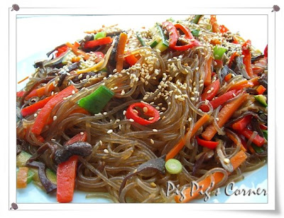 Korean-Style Cellophane Noodles Korean-Style Cellophane Noodles