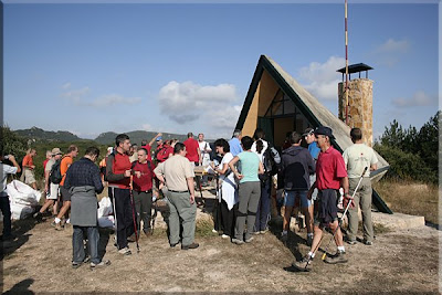 Avituallamiento en El Refugio