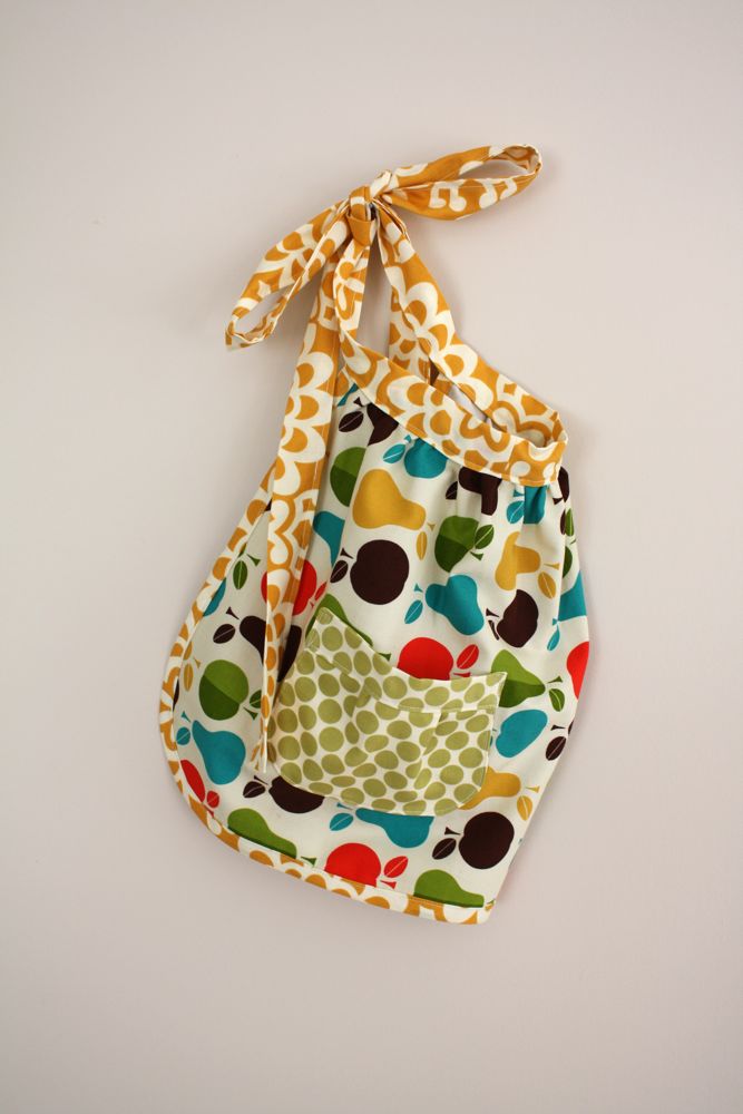 child’s gathered apron tutorial
